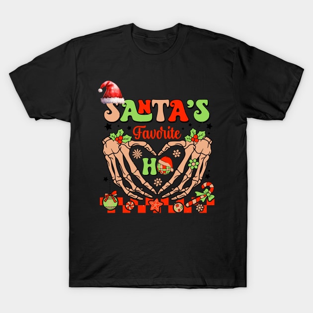 Santas Favorite Ho T-Shirt by VisionDesigner